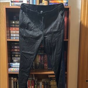 Buffalo David Bitton Black Slim Jogger Pants